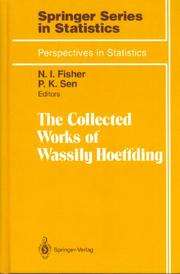 Cover of: The collected works of Wassily Hoeffding