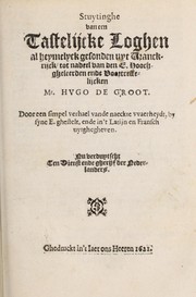 Cover of: Stuytinghe van een Tastelijcke Loghen al heymelyck gesonden uyt Franckryck ...