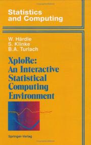 Cover of: XploRe: an interactive statistical computing environment