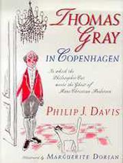 Cover of: Thomas Gray in Copenhagen by Philip J. Davis