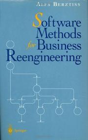 Cover of: Software methods for business reengineering