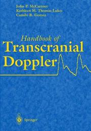 Handbook of transcranial doppler by John P. McCartney