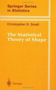 Cover of: The statistical theory of shape by Christopher G. Small