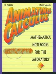 Cover of: Animating Calculus by Edward W. Packel, Stan Wagon, Edward W. Packel, Stan Wagon