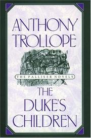 Cover of: The Duke's Children by Anthony Trollope