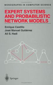 Cover of: Expert systems and probabilistic network models by Castillo, Enrique