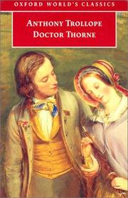 Cover of: Doctor Thorne (Oxford World's Classics) by Anthony Trollope