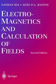 Cover of: Electromagnetics and calculation of fields by Nathan Ida, Nathan Ida