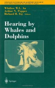 Cover of: Hearing by Whales and Dolphins (Springer Handbook of Auditory Research)
