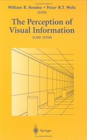 Cover of: The perception of visual information