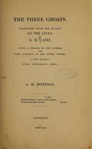 Cover of: The three groats