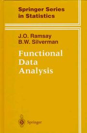 Cover of: Functional data analysis by J. O. Ramsay