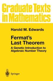 Cover of Fermat's last theorem