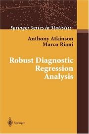 Cover of: Robust Diagnostic Regression Analysis