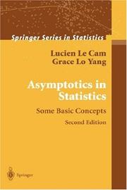 Cover of: Asymptotics in Statistics: Some Basic Concepts (Springer Series in Statistics)