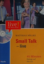 Cover of: Small Talk - live