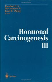 Cover of: Hormonal Carciogenesis III: Proceedings of the Third International Symposium