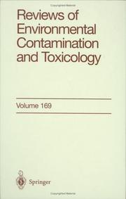 Cover of: Reviews of Environmental Contamination and Toxicology by George W. Ware