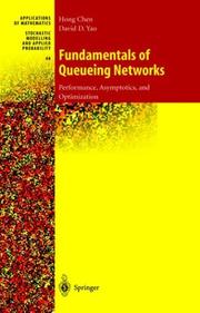 Cover of: Fundamentals of Queueing Networks by Chen, Hong, David D. Yao