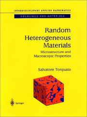Cover of: Random Heterogeneous Materials by Salvatore Torquato