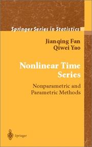 Cover of: Nonlinear Time Series | Jianqing Fan