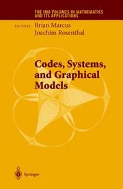 Cover of: Codes, Systems, and Graphical Models