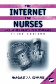 Cover of: The Internet for Nurses and Allied Health Professionals
