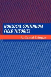 Cover of: Nonlocal Continuum Field Theories