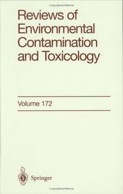 Reviews of Environmental Contamination & Toxicology Volume 172