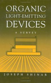 Cover of: Organic Light-Emitting Devices