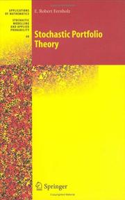 Stochastic Portfolio Theory by E. Robert Fernholz