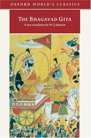 Cover of: The Bhagavad Gita (Oxford World's Classics (Oxford University Press)) by W. J. Johnson