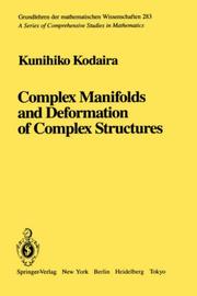 Cover of: Complex manifolds and deformation of complex structures