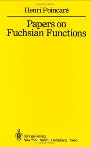 Cover of: Papers on Fuchsian Functions by Henri Poincaré