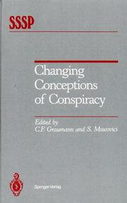 Changing conceptions of conspiracy cover