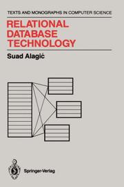 Cover of: Relational database technology
