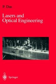 Cover of: Lasers and optical engineering