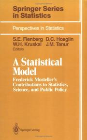 Cover of: A Statistical Model | David C. Hoaglin