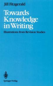 Cover of: Towards Knowledge in Writing | Jill Fitzgerald