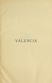 Cover of: Valencia by Teodoro Llorente
