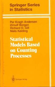 Cover of: Statistical models based on counting processes