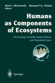 Cover of: Humans as Components of Ecosystems by 