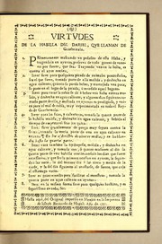 Virtudes de la habilla del Dariel, que llaman de Guathemala by Cristóbal de Hincapié Meléndez