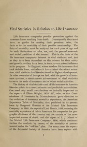 Cover of: Vital statistics in relation to life insurance by Dublin, Louis Israel