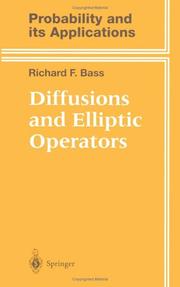 Cover of: Diffusions and elliptic operators