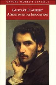 Cover of: A Sentimental Education by Gustave Flaubert