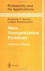 Cover of: Mass transportation problems