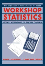 Cover of Work Shop Statistics by Allan J. Rossman