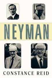 Cover of: Neyman by Constance Reid, Constance Reid