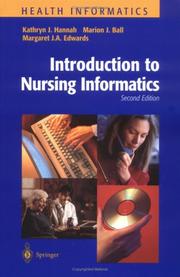 Cover of: Introduction to nursing informatics by Kathryn J. Hannah